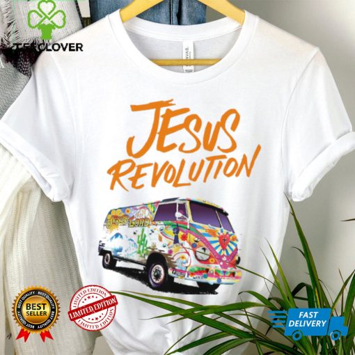 2023 Jesus Revolution Hippie Car Film T-Shirt – Show Your Support!