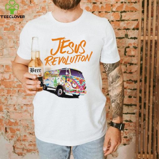 2023 Jesus Revolution Hippie Car Film T-Shirt – Show Your Support!