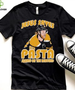 Jesus Saves Pasta Scores On The Rebound Shirt