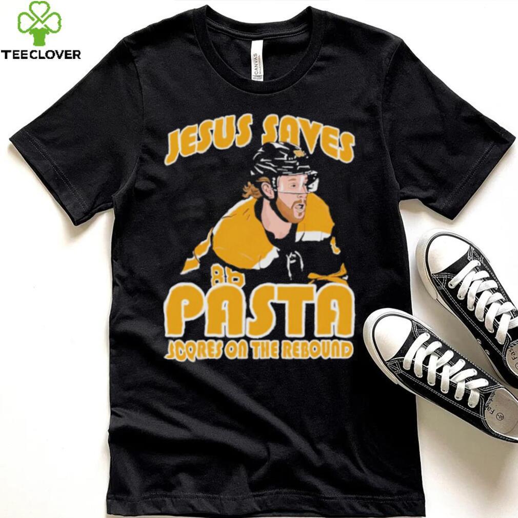 Jesus Saves Pasta Scores On The Rebound Shirt Jesus Saves Pasta Scores On The Rebound Shirt