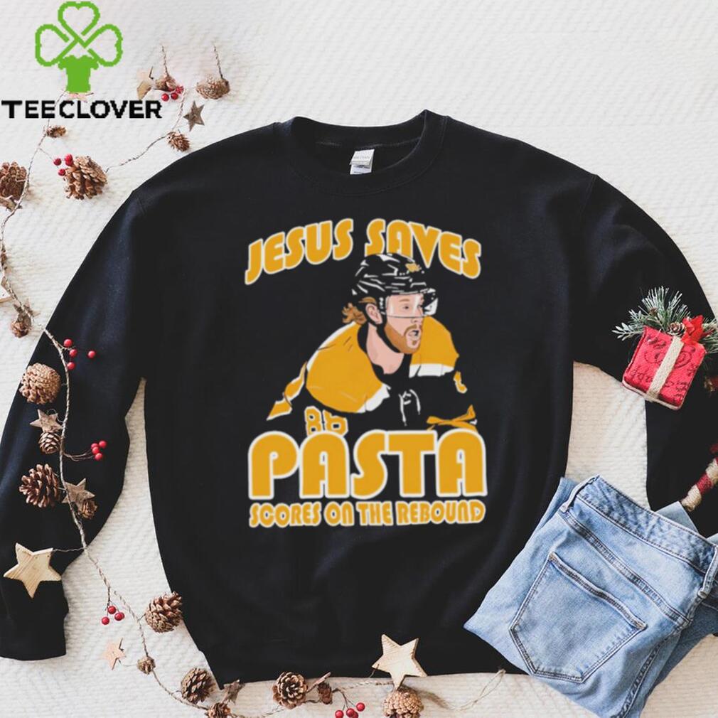 Jesus Saves Pasta Scores On The Rebound Shirt Jesus Saves Pasta Scores On The Rebound Shirt