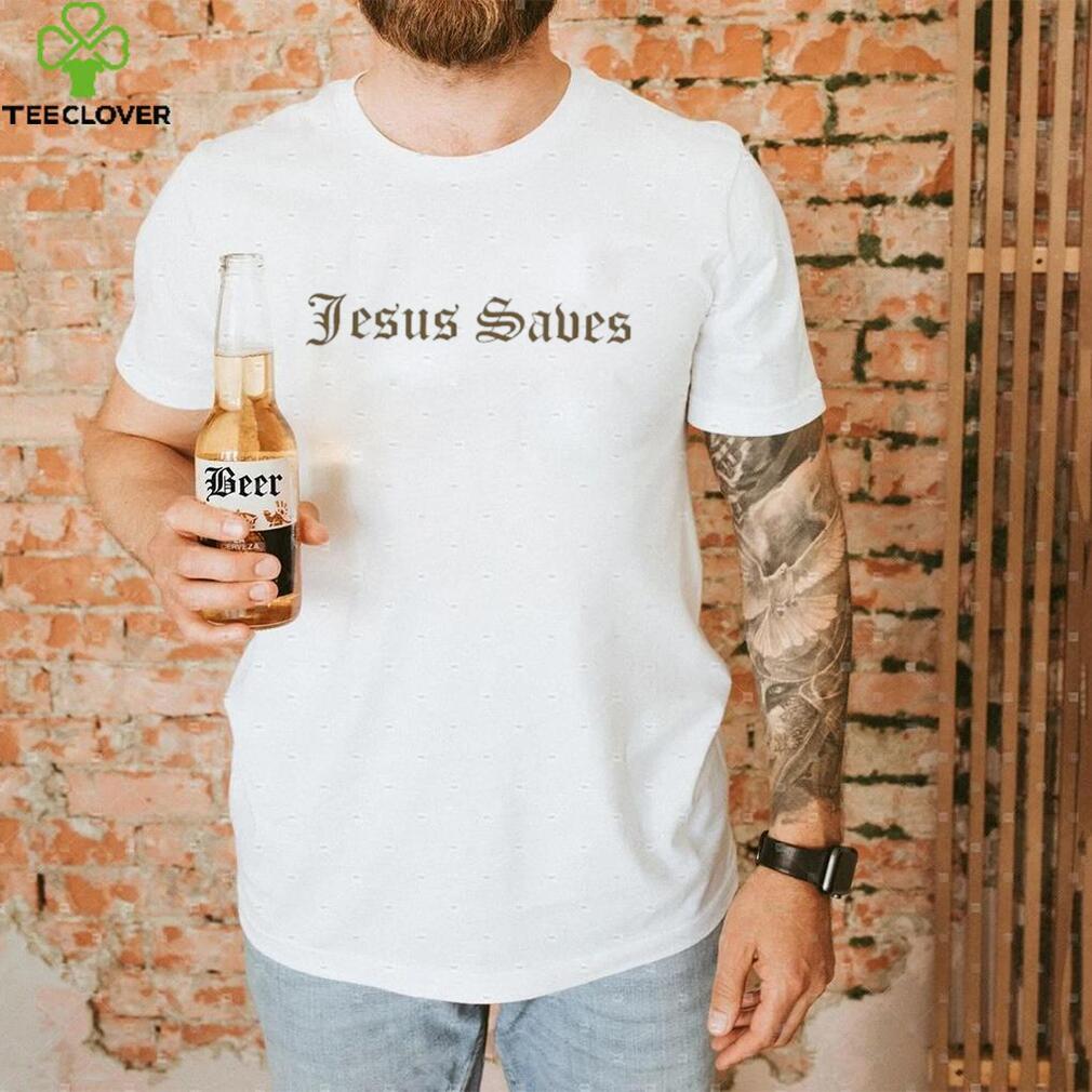 Jesus Saves Christian T-Shirt – God Apparel for Men & Women