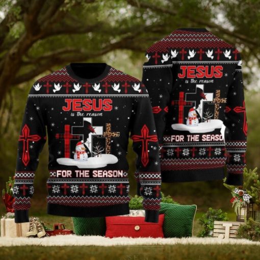 Jesus The Reasonfor The Season Ugly Christmas Sweater Gift For Men And Women