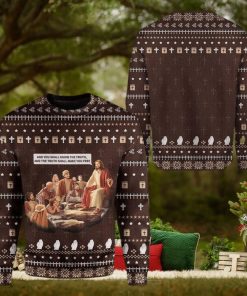 Jesus Ugly Christmas Sweater Outfit Gift For Men And Women