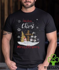 Jesus cross three christmas leopard fabric christmas begin with christ snow design png hoodie, sweater, longsleeve, shirt v-neck, t-shirt