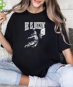 Jesus he is rizzen’ basketball shirt 2 Jesus he is rizzen’ basketball shirt