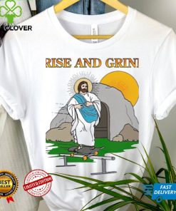 Jesus rise and grind 2023 logo t shirt