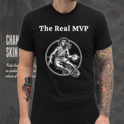 Jesus the real MVP basketball hoodie, sweater, longsleeve, shirt v-neck, t-shirt