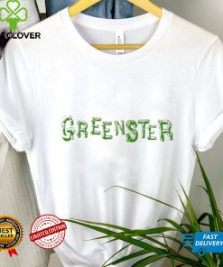 Jet Wearing Greenster Shirt