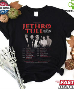 Jethro Tull announce The Seven Decades UK tour shirt