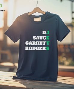 Jets DJ sauce Garrett Rodgers shirt