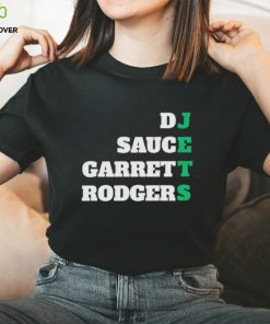 Jets DJ sauce Garrett Rodgers shirt