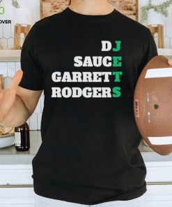 Jets DJ sauce Garrett Rodgers shirt