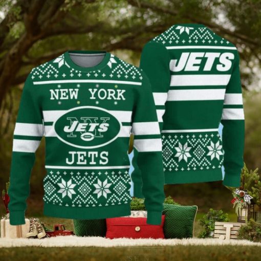 Jets Football Christmas Ugly Sweater