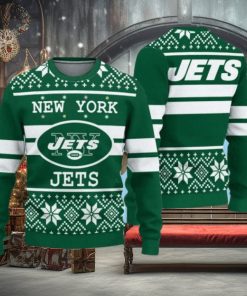 Jets Football Christmas Ugly Sweater