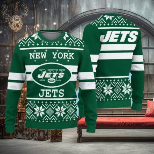 Jets Football Christmas Ugly Sweater