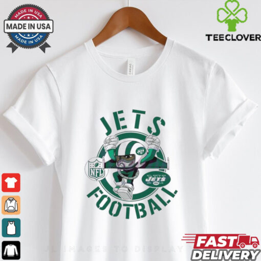 Jets Football Nfl Rush Zone Cartoon Character Shirt