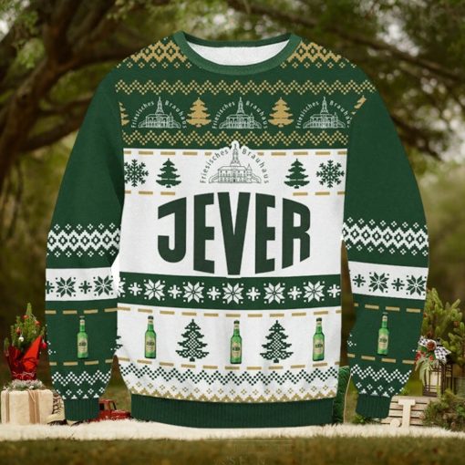 Jever German Beer 3D Print Ugly Christmas Sweater