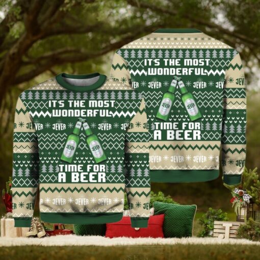 Jever It’s the Most Wonderful time for a Beer Ugly Christmas Sweater