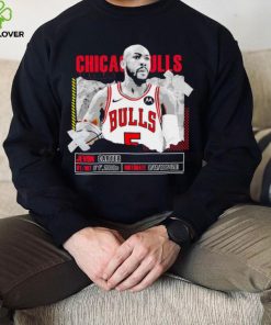 Jevon Carter number 5 Chicago Bulls basketball player pose paper gift hoodie, sweater, longsleeve, shirt v-neck, t-shirt