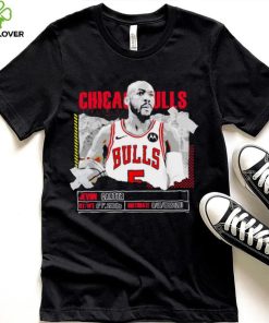 Jevon Carter number 5 Chicago Bulls basketball player pose paper gift hoodie, sweater, longsleeve, shirt v-neck, t-shirt