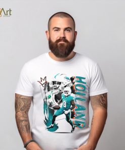 Jevon Holland number 8 Miami Dolphins football player pose poster shirt 2 Jevon Holland number 8 Miami Dolphins football player pose poster shirt