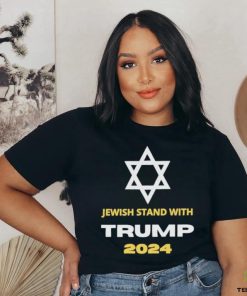 Jewish Stand With Trump 2024 Shirt