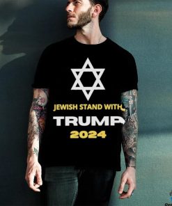 Jewish Stand With Trump 2024 Shirt