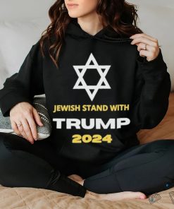 Jewish Stand With Trump 2024 Shirt