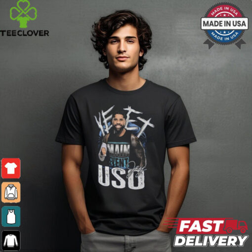 Jey Uso Sport Card Yeet USO Ripple Junction Signature t shirt