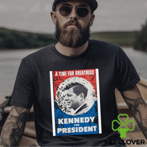 Jfk John F Kennedy For President Retro shirt