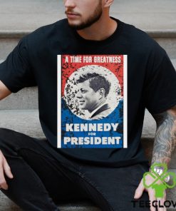 Jfk John F Kennedy For President Retro shirt