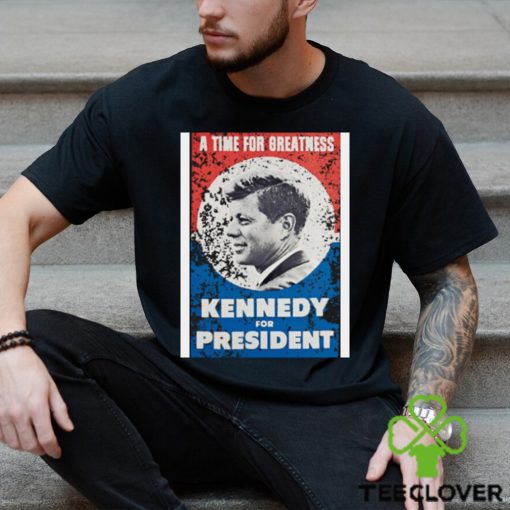 Jfk John F Kennedy For President Retro shirt
