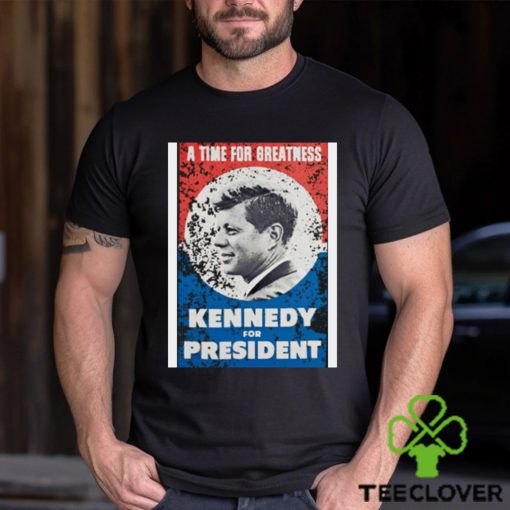 Jfk John F Kennedy For President Retro shirt