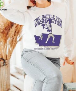 Washington Huskies the battle for Washington DAWG Territory hoodie, sweater, longsleeve, shirt v-neck, t-shirt