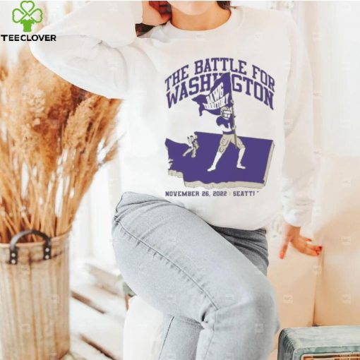 Washington Huskies the battle for Washington DAWG Territory hoodie, sweater, longsleeve, shirt v-neck, t-shirt