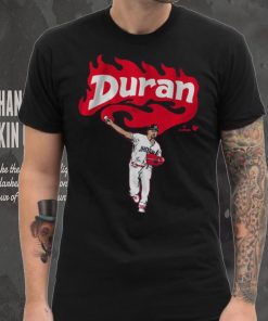 Jhoan Duran Flames Shirt