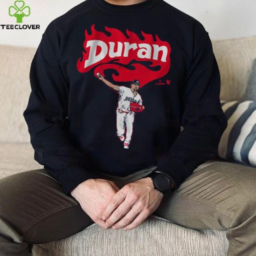 Jhoan Duran Flames Shirt