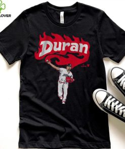 Jhoan Duran Flames Shirt