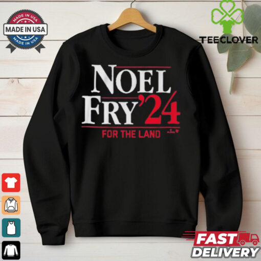 Jhonkensy Noel And David Fry Noel Fry ’24 Cleveland Guardians MLB 2024 For The Land t hoodie, sweater, longsleeve, shirt v-neck, t-shirt