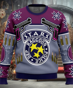Jill Valentine Season's Blasing Dead by Daylight Ugly Christmas Sweater