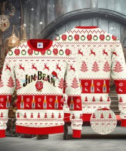Jim Beam Santa Hat Christmas Ugly Christmas Sweater