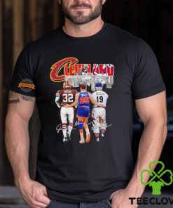Jim Brown Cavaliers Price and Guardians Feller Cleveland Browns signatures shirt 2 Jim Brown Cavaliers Price and Guardians Feller Cleveland Browns signatures shirt