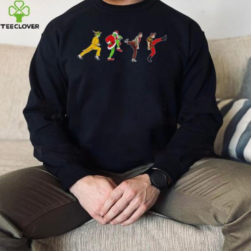 Jim Carrey X Monty Python Carrey Walks cartoon shirt