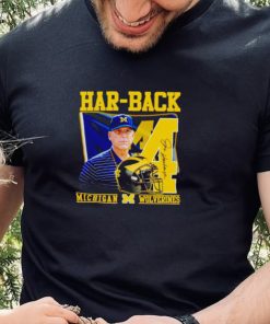 Jim Harbaugh Har back Michigan Wolverines shirt