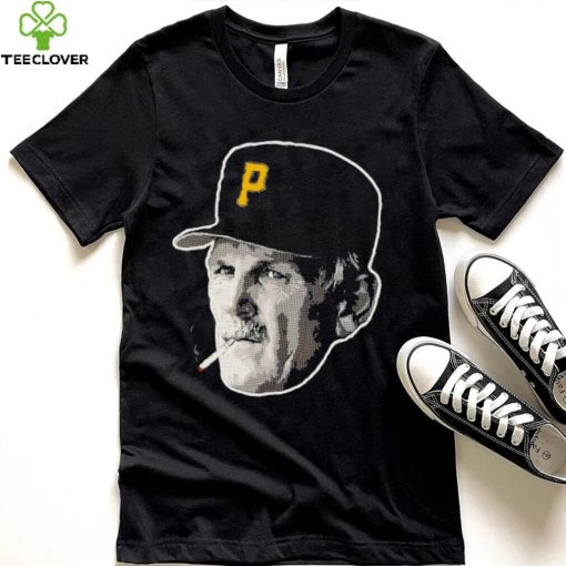Jim Leyland Pittsburgh Pirates smoking shirt