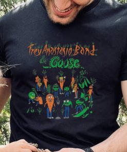 Jim pollock trey anastasio band and goose logo shirt