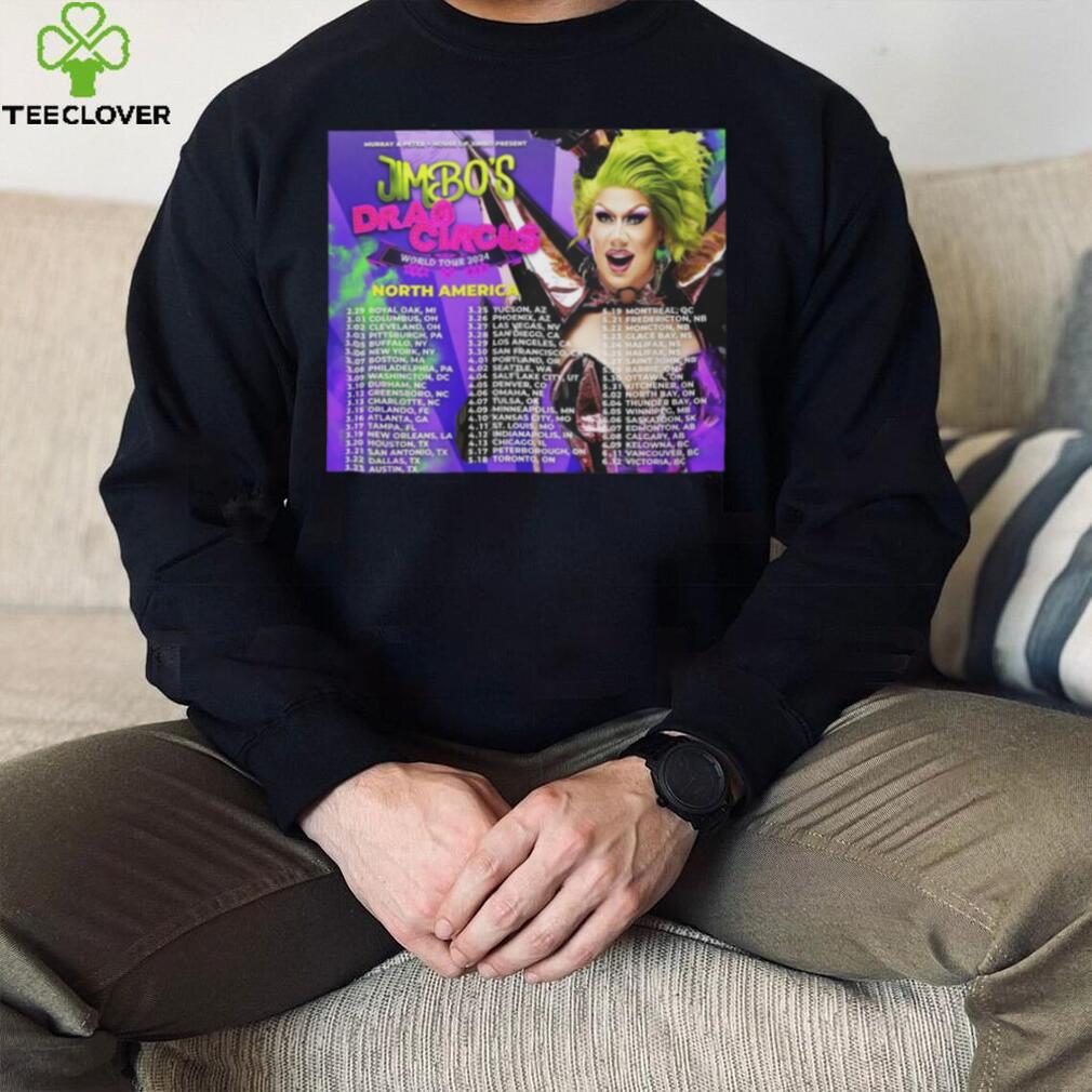 Jimbo’s Drag Circus World Tour 2024 Shirt Jimbo’s Drag Circus World Tour 2024 Shirt