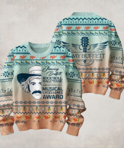 Jimmy Buffett Rock & Roll Hall Of Fame Induction 2024 Musical Excellence Award Sweater1
