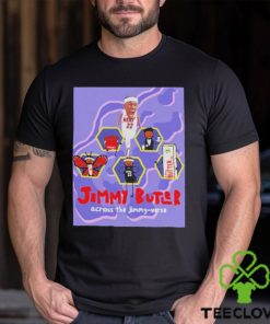 Jimmy Butler Across The Jimmy Verse Spider Man Style T Shirt